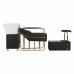 GABBIANO Hair Wash Unit MAYKA GOLD Black